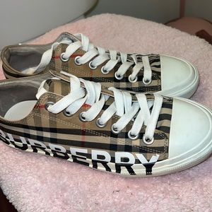 Burberry shoes for sale still in nice shape.